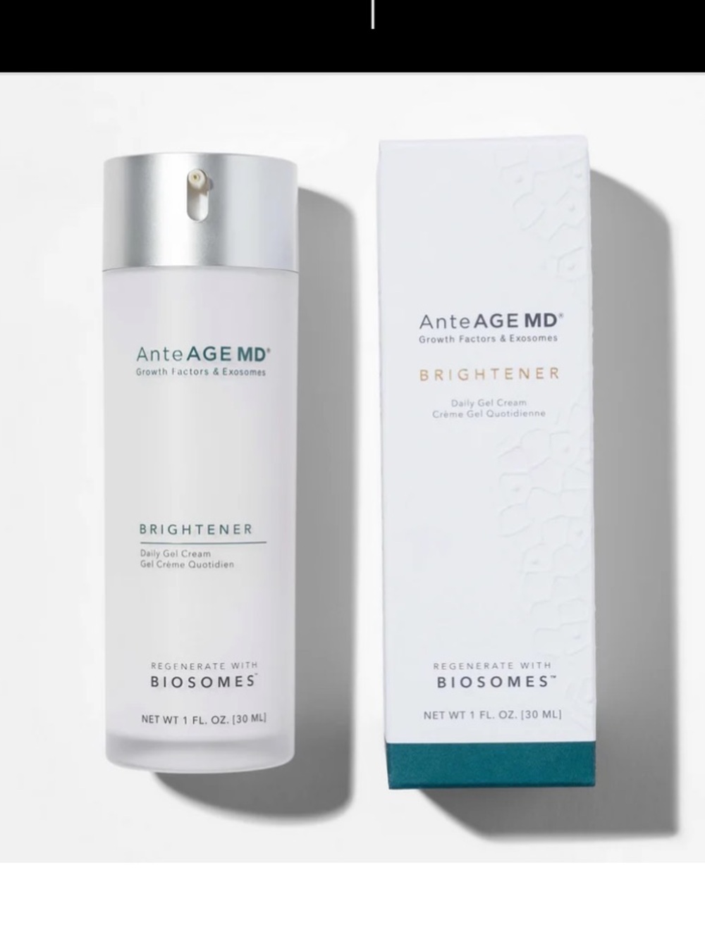 ANTEAGE MD Brightener Daily Gel Cream full size new in box